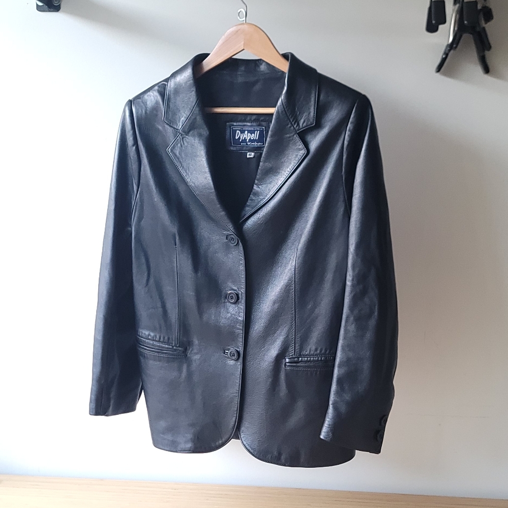 Vintage Spanish Leather Blazer